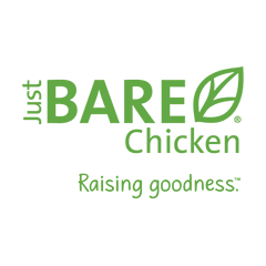 The Just Bare Chicken logo.